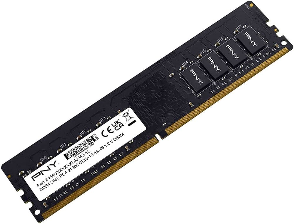 PNY 8GB DDR4 2666MHz Black