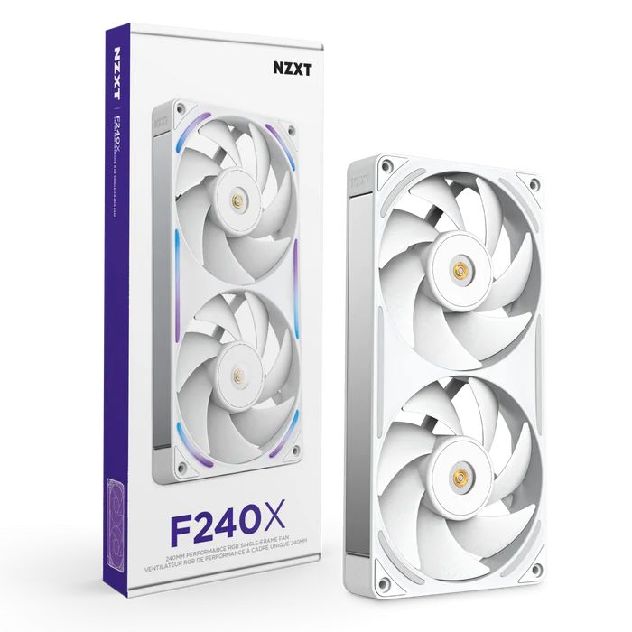NZXT F240X Performance RGB White