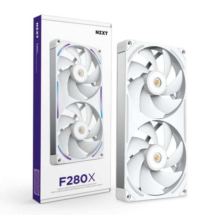 NZXT F280X Performance RGB White