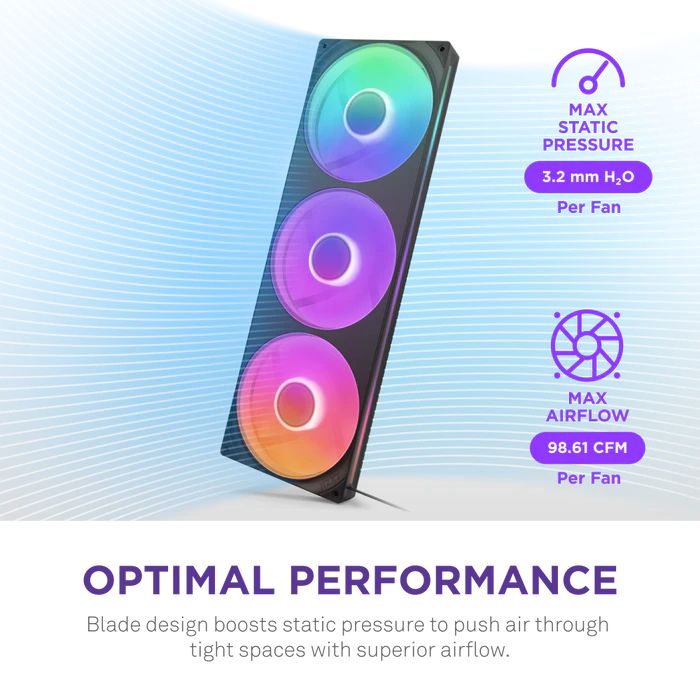 NZXT F420 RGB Core Black