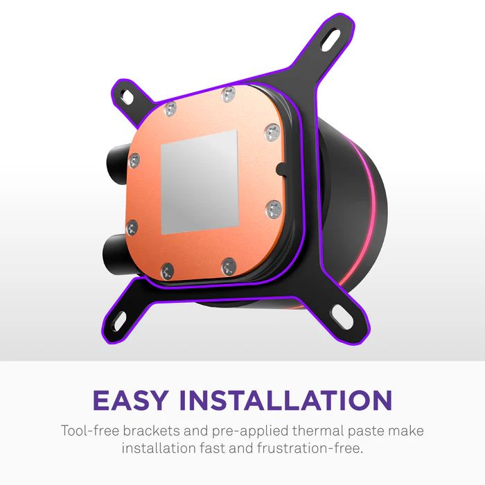 NZXT Kraken Core 240 RGB Black