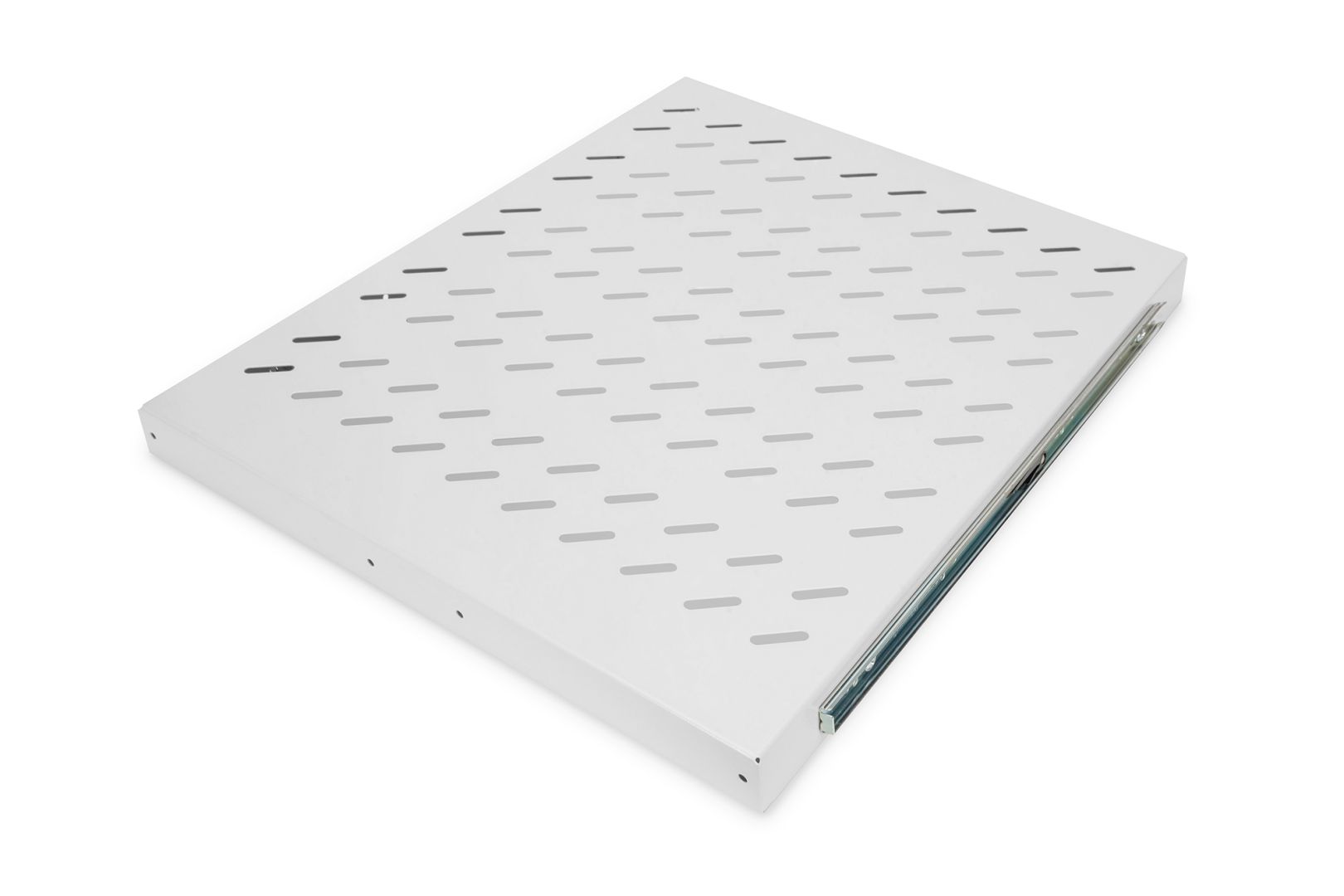 Digitus 1U extendible shelf for 800mm depth racks 40x484x568mm up to 25 kg Grey (RAL 7035)
