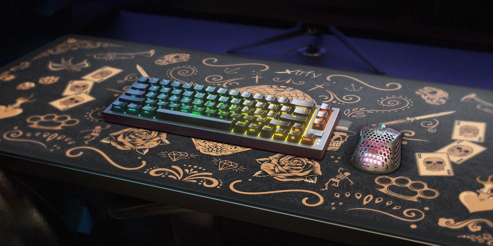 Xtrfy GP5 Calavera XL Gaming Egérpad