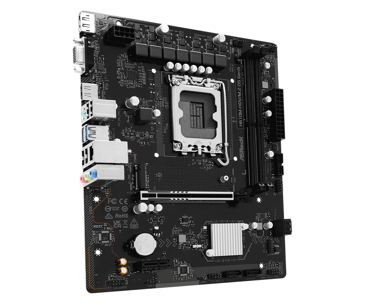 ASRock H610M-HDV/M.2 D5 GEN5
