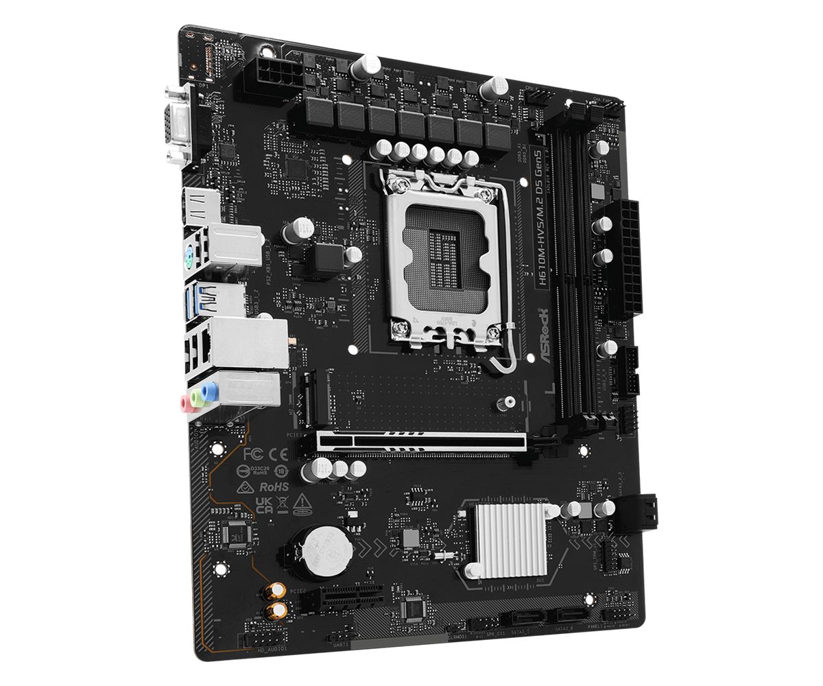 ASRock H610M-HVS/M.2 D5 GEN5