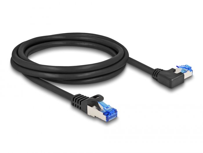 DeLock CAT6a S-FTP Patch Cable 2m Black