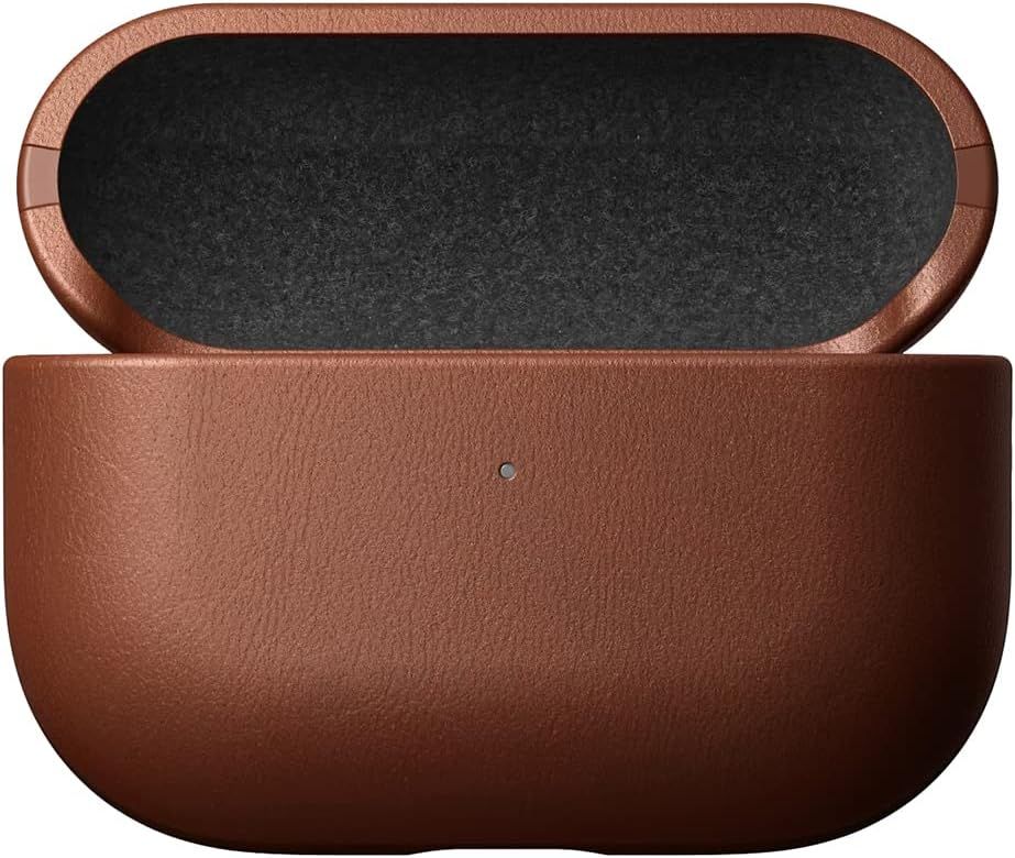 Nomad Nomad Modern Leather Case Airpods Pro 2 Brown
