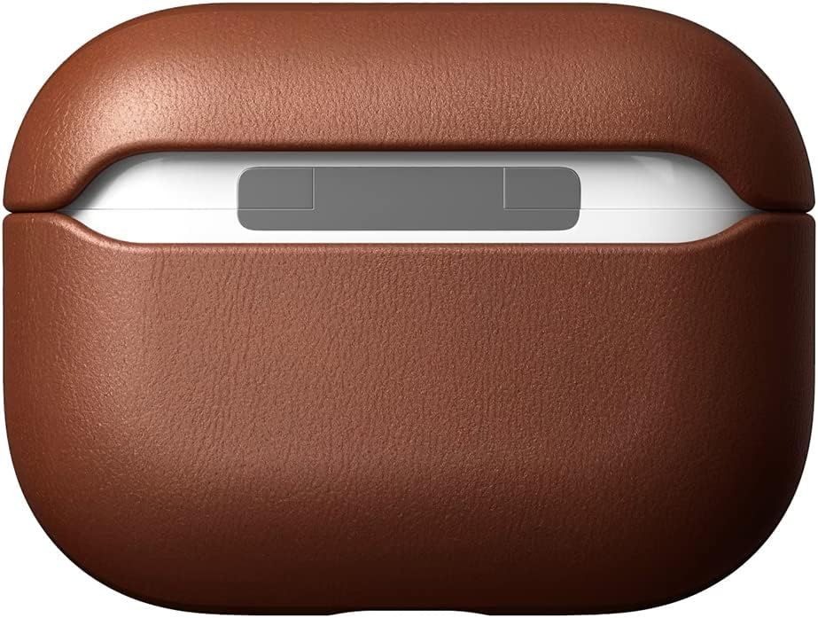 Nomad Nomad Modern Leather Case Airpods Pro 2 Brown