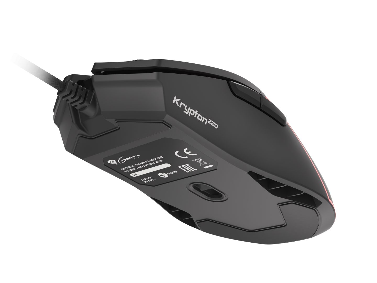 Genesis Krypton 220 Gamer mouse Black