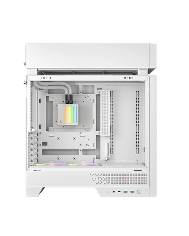 DeepCool CL6600 WH Tempered Glass White