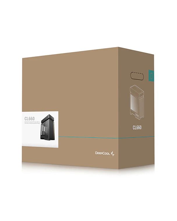 DeepCool CL660 Tempered Glass Black