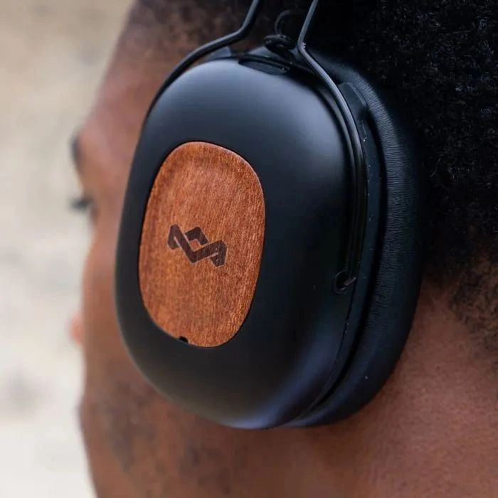 Marley Positive Vibration Rebel ANC Bluetooth Headset Signature Black