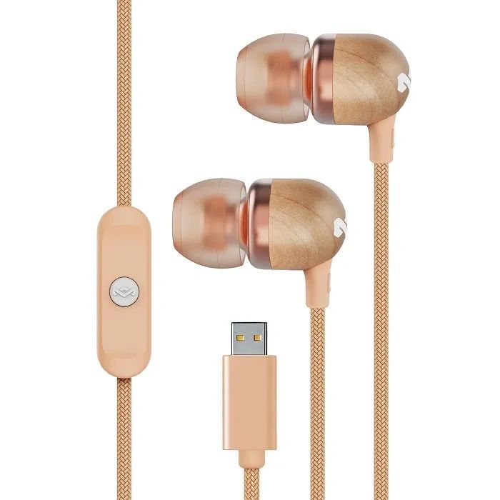 Marley Smile Jamaica USB-C Earbuds Copper