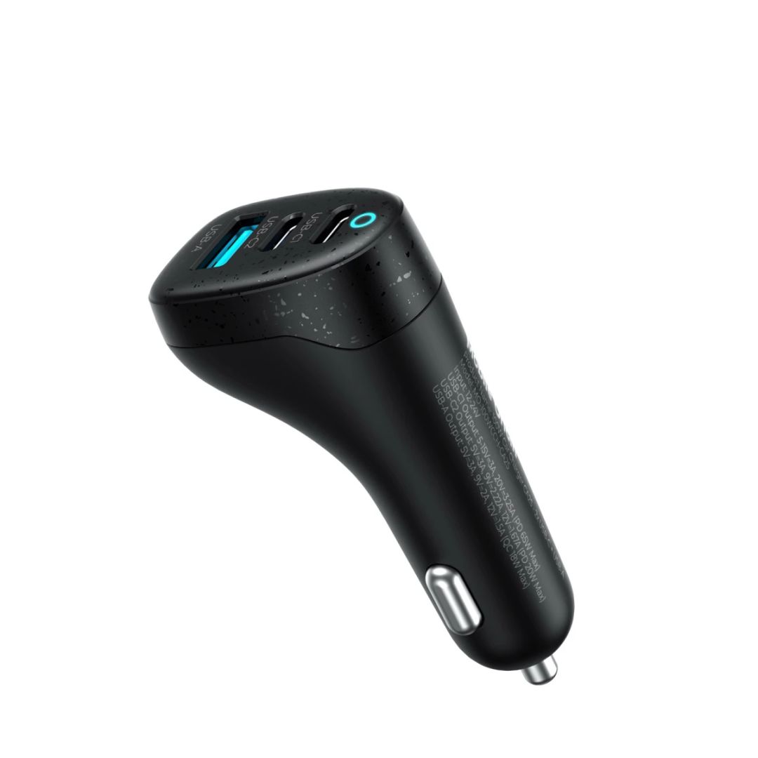 Mobile Origin 100W Car Charger CA25 - 2x USB-C + USB-A