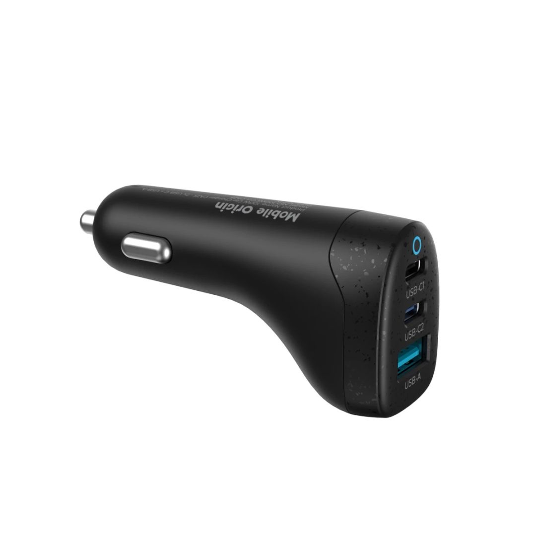 Mobile Origin 100W Car Charger CA25 - 2x USB-C + USB-A