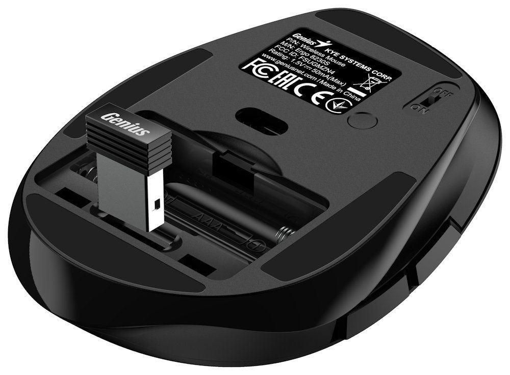 Genius Ergo 8230S Wireless Mouse Black