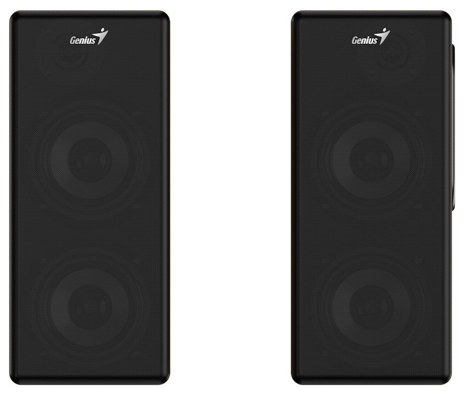 Genius SP-HF1220BT 45-Watt Bluetooth Wood Speakers Pine Wood