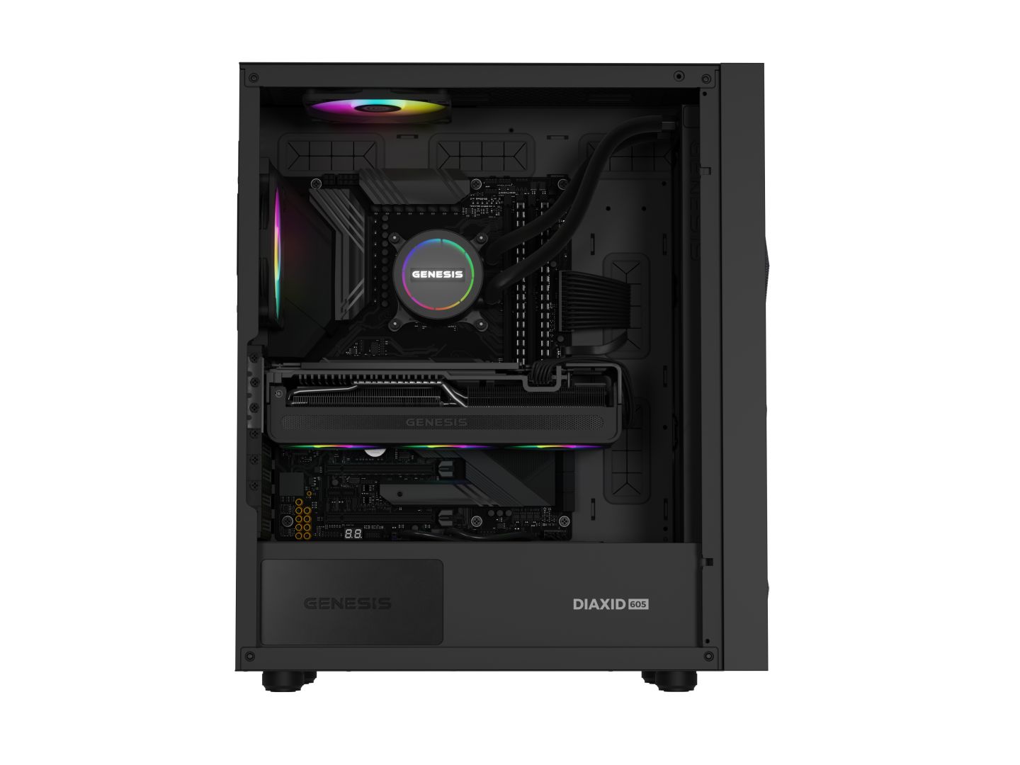 Genesis Hydria 360 ARGB Black