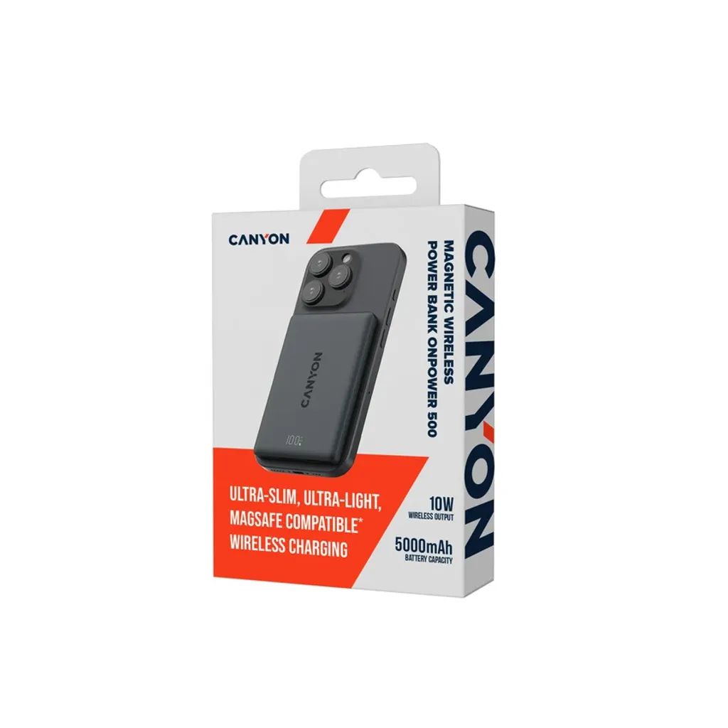 Canyon CNS-CPB500B 5000mAh PowerBank Interstellar Black
