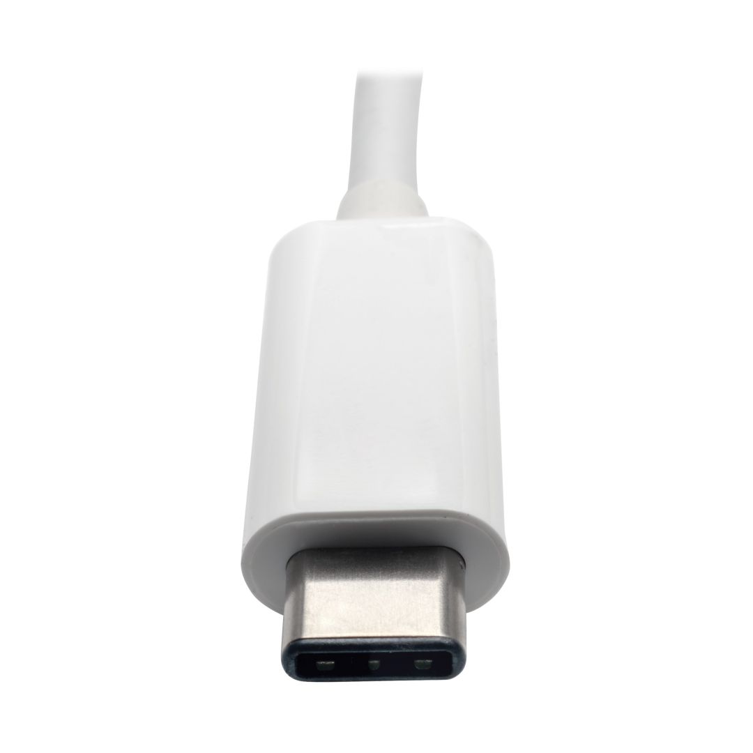 EATON Tripplite Series USB-C to HDMI Adapter with USB-A Port White