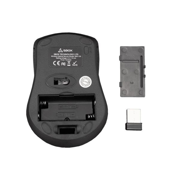 SBOX WM-109 Wireless mouse Red