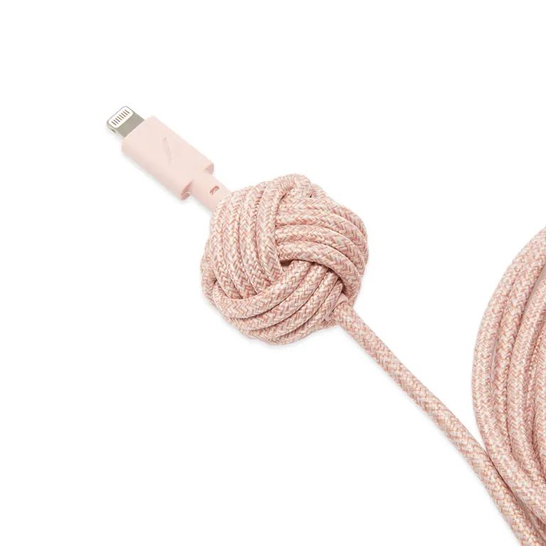 Native Union Night Cable USB-A to Lightning 3m Rose