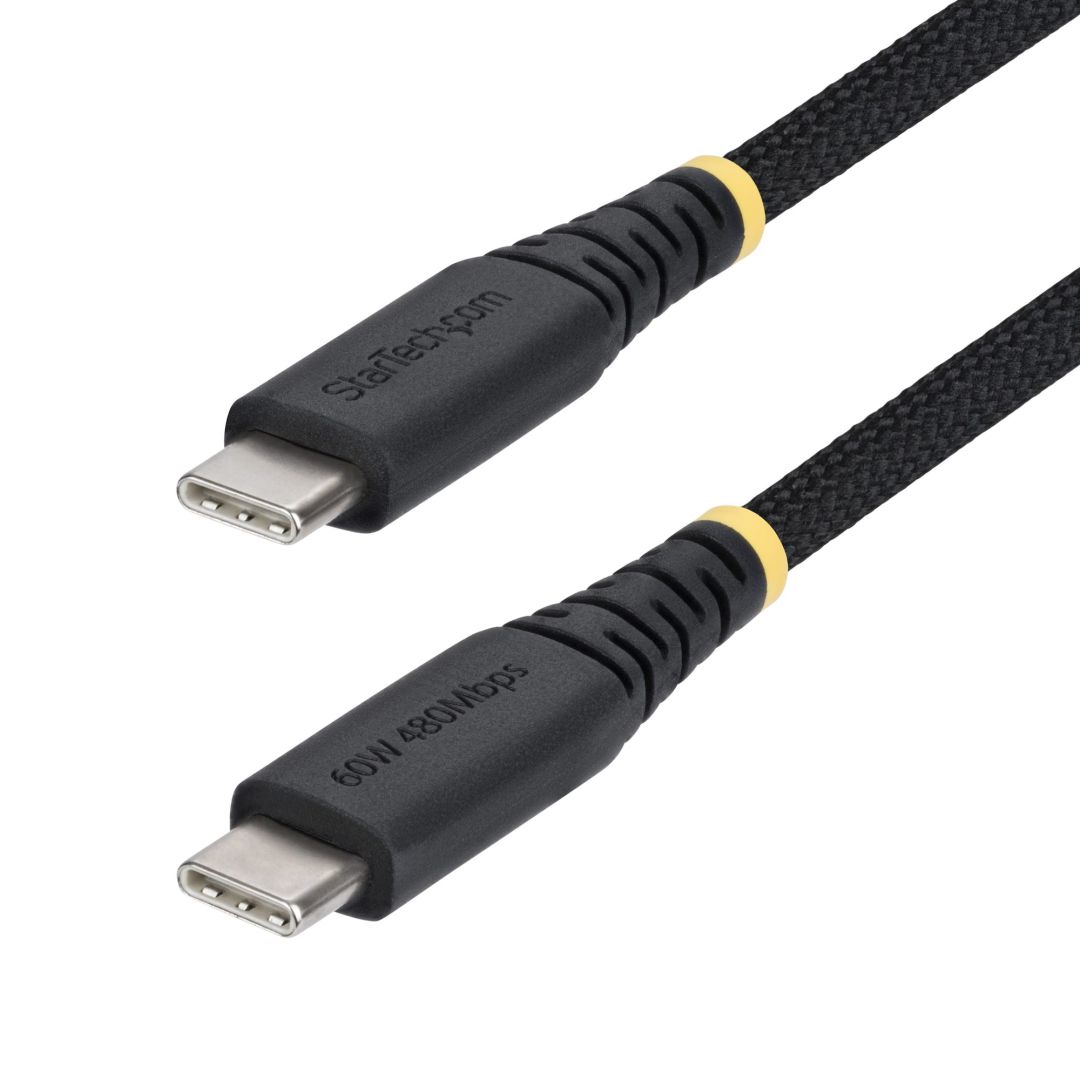 Startech USB2.0 USB-C charging cable 1m Black