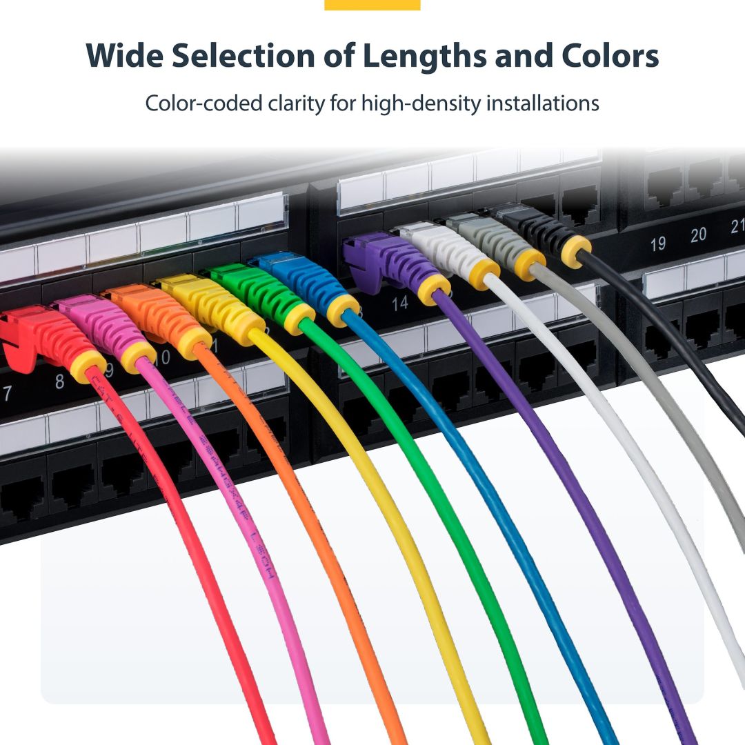 Startech CAT6 U-UTP Patch Cable 0,25m Purple