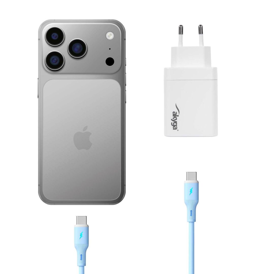 Akyga AK-CH-28 45W Wall Charger White