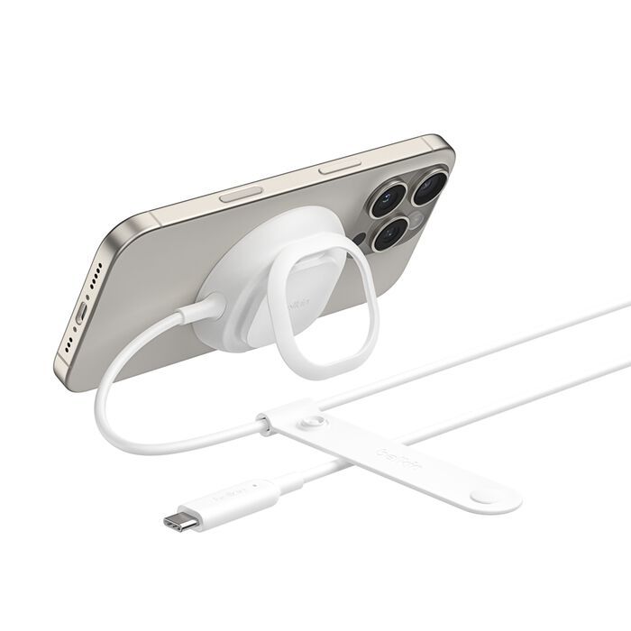 Belkin Magnetic Charger with Qi2 25W White