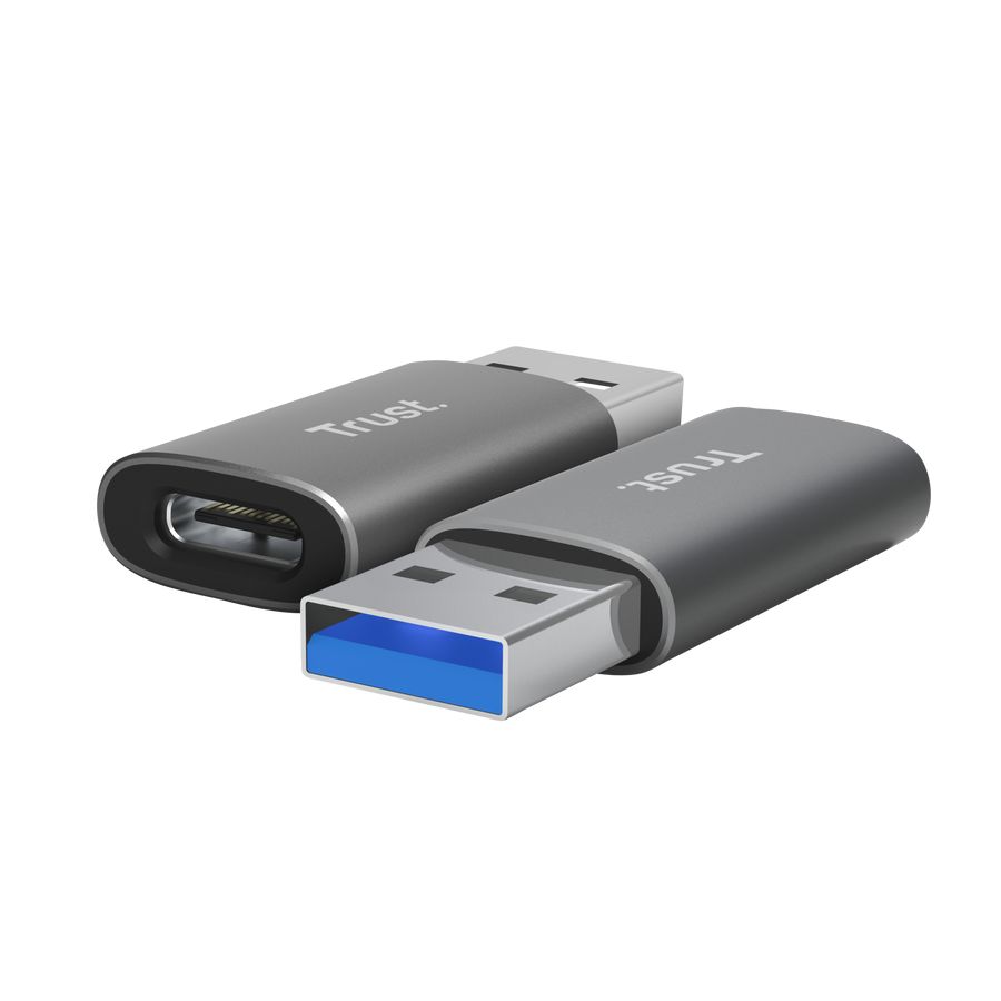 Trust Calyx USB-A to USB-C Adapter (2pack)