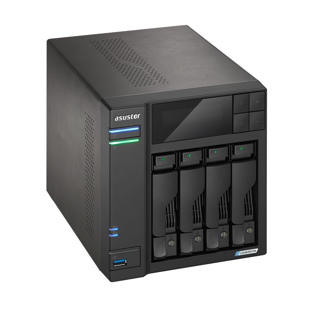 Asustor NAS AS6704T V2 (4GB) (4xHDD + 4xM.2 SSD)
