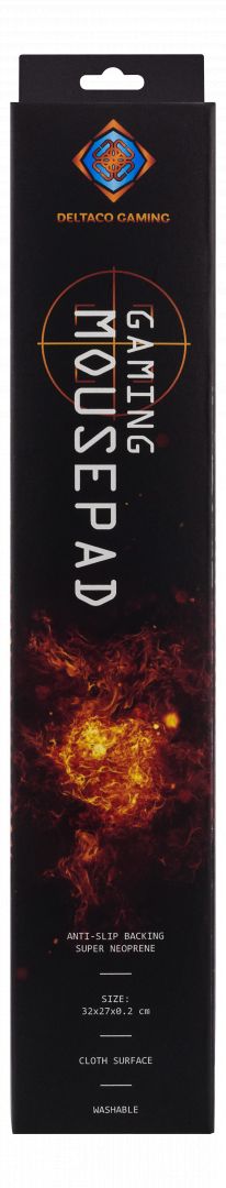 Deltaco GAM-005 Gaming Mousepad Black