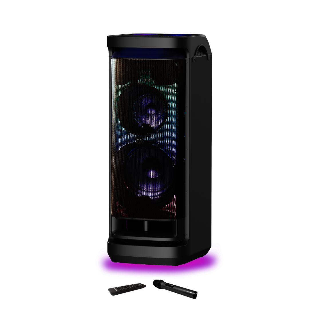 Akai 2.0 Bluetooth Speaker 600W Black