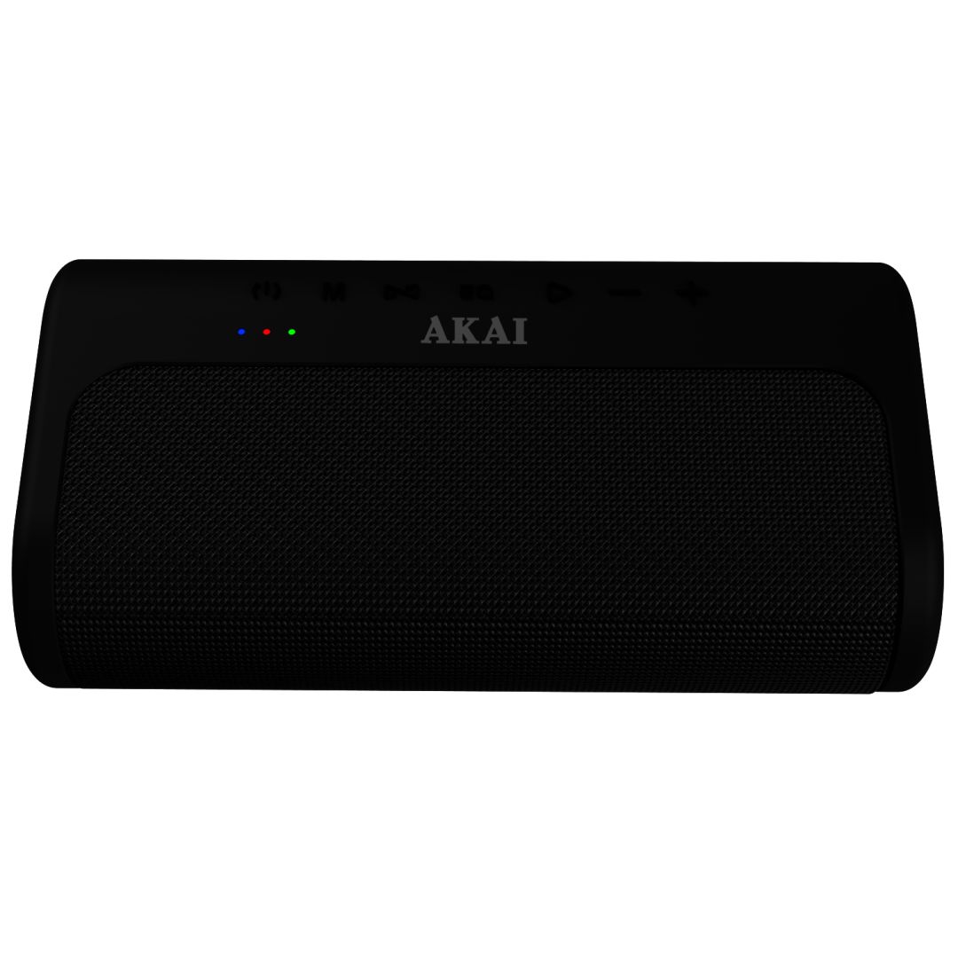 Akai 1.0 Waterproof Portable Bluetooth Speaker 80W Black