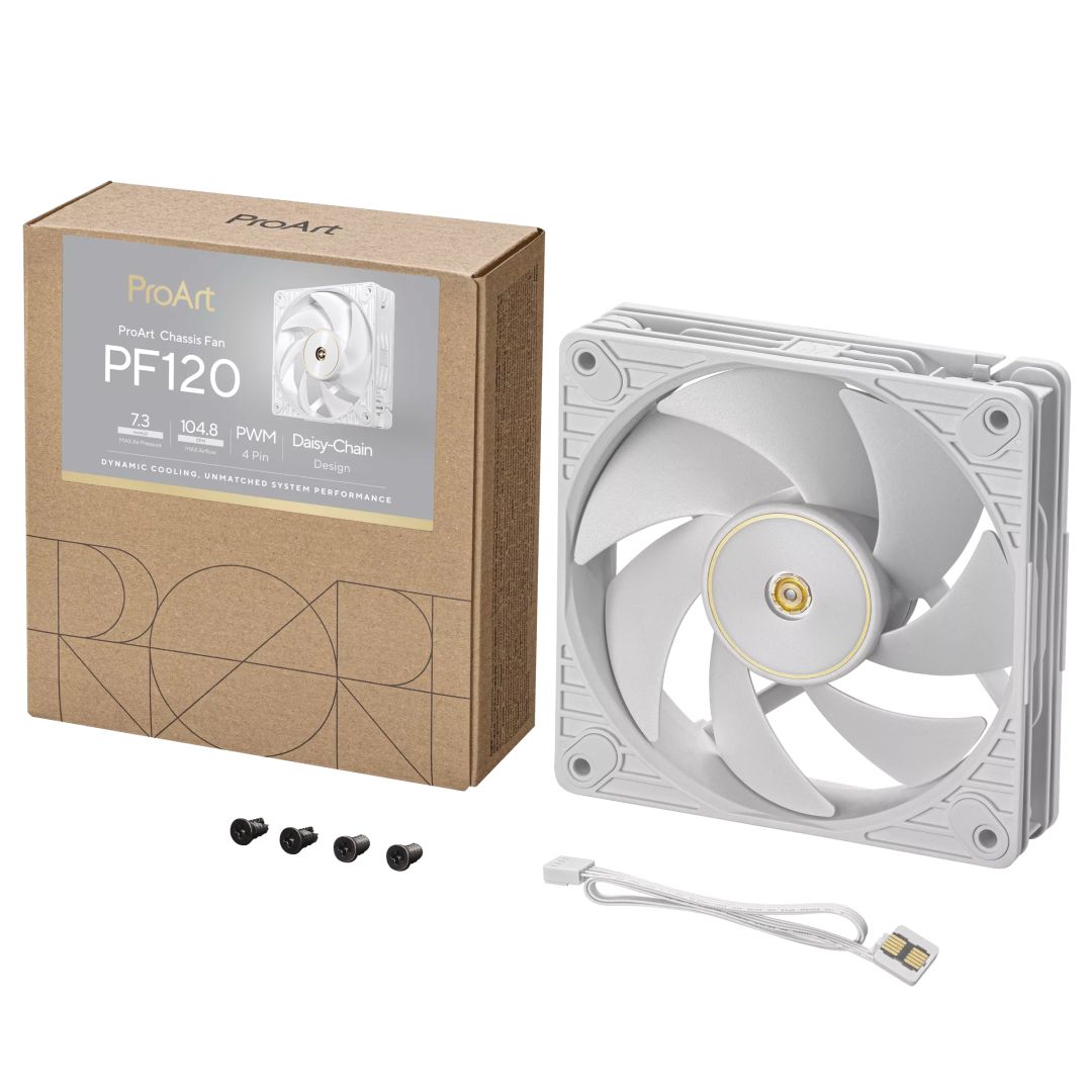 Asus ProArt PF120 Fan Single Pack White