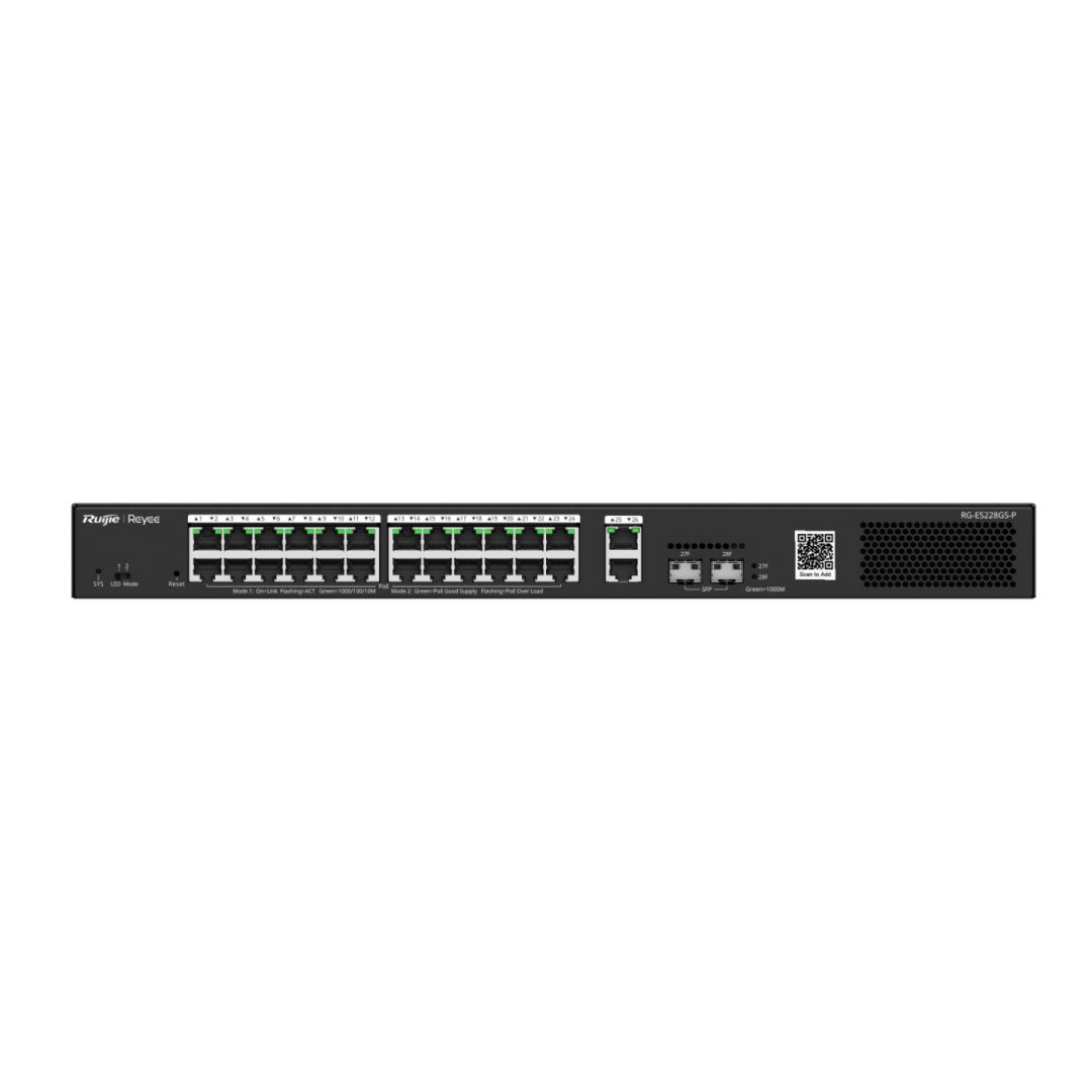 Reyee RG-ES228GS-P 28-Port Gigabit Smart Cloud Managed PoE Switch