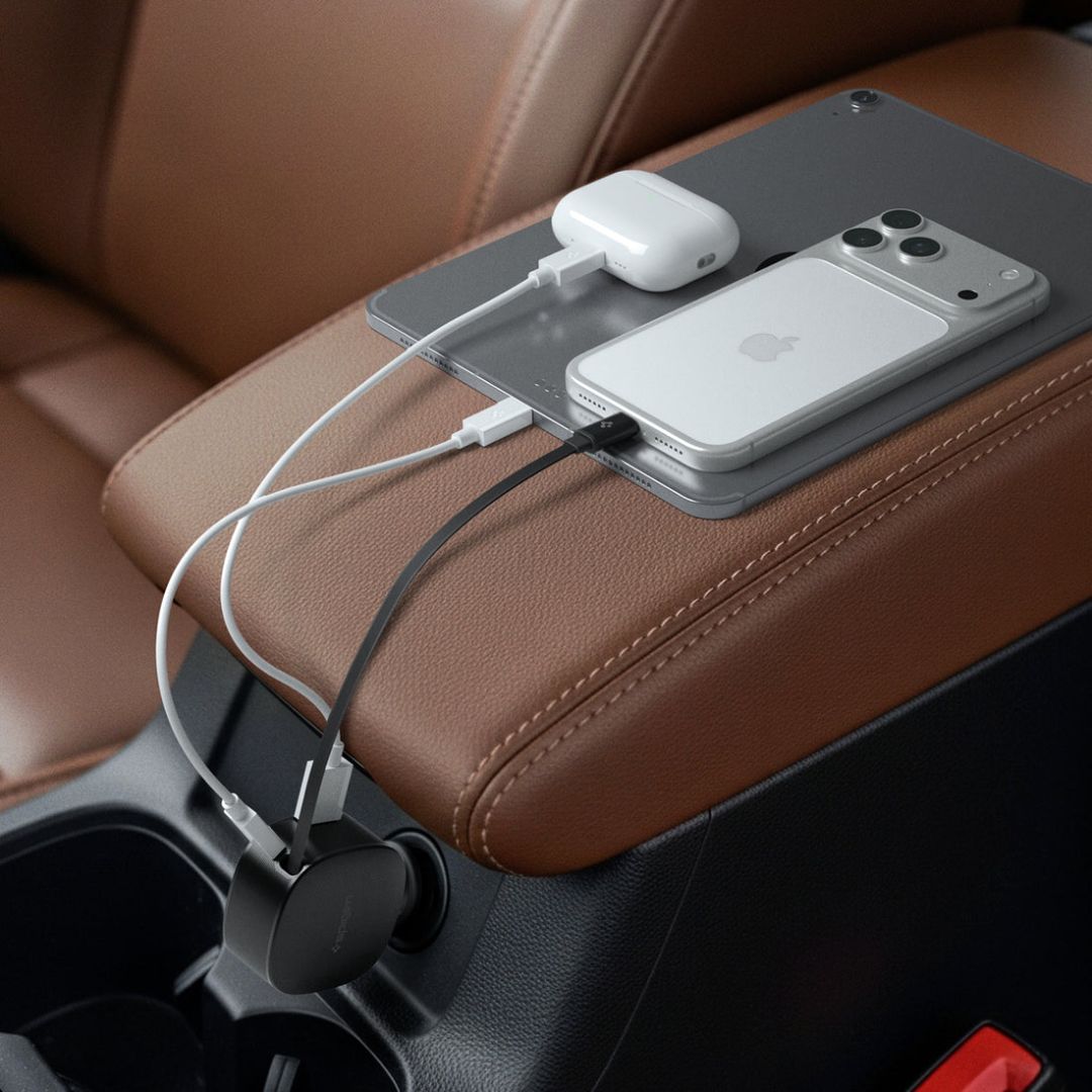 Spigen Essential 60W Car Charger Black