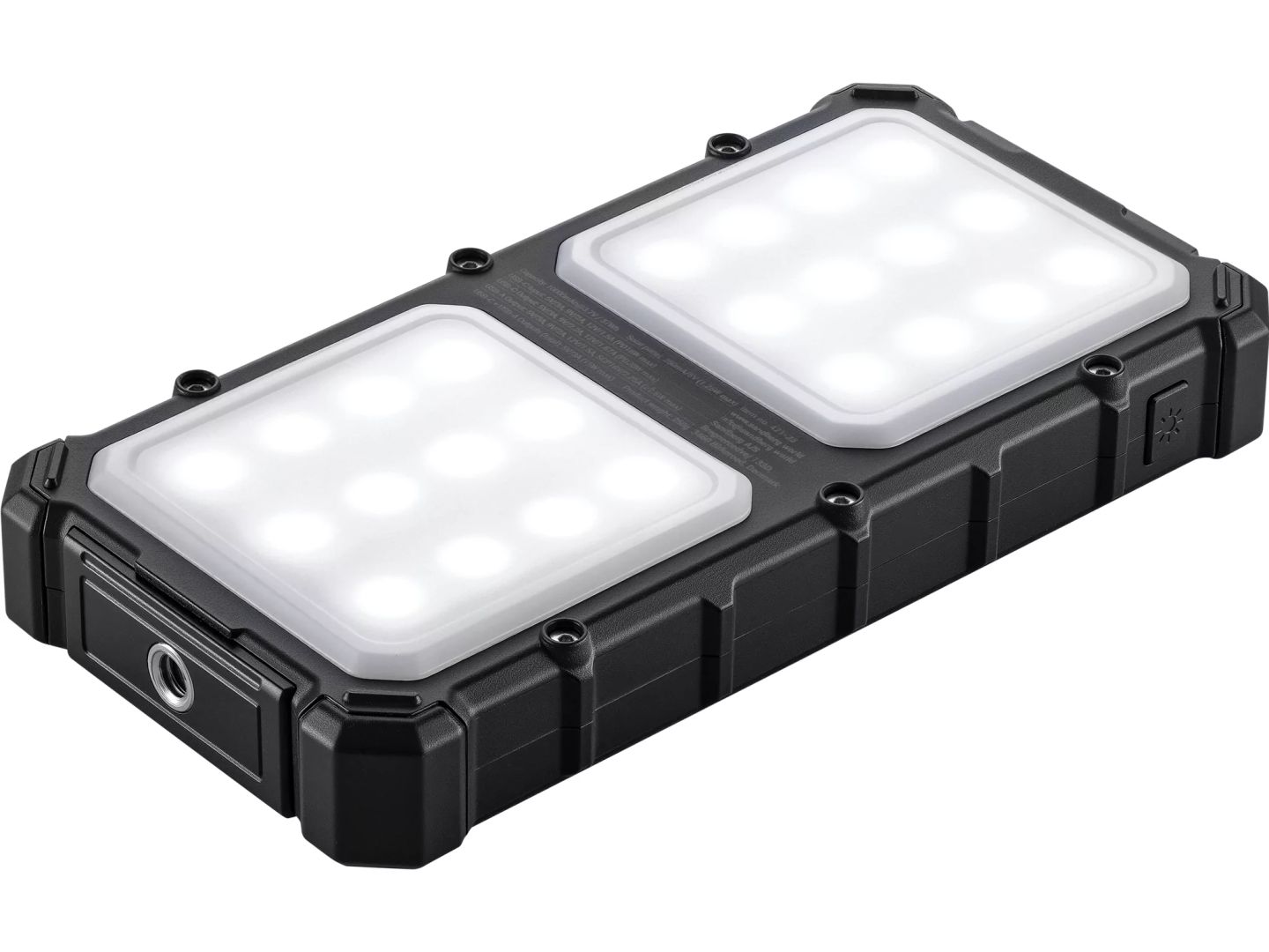 Sandberg Solar CampLED 10000mAh Powerbank Black