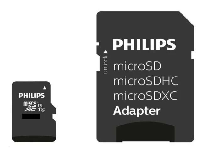 Philips 512GB microSDXC Class10 UHS-I U3 + adapterrel