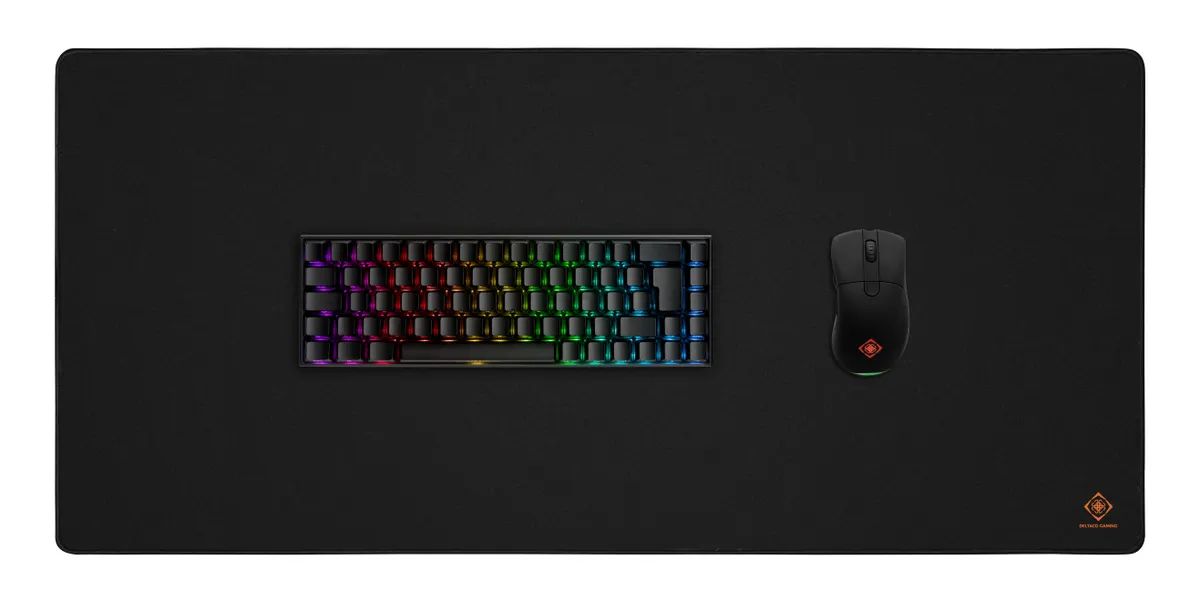 Deltaco DMP450 Gaming Egérpad Black