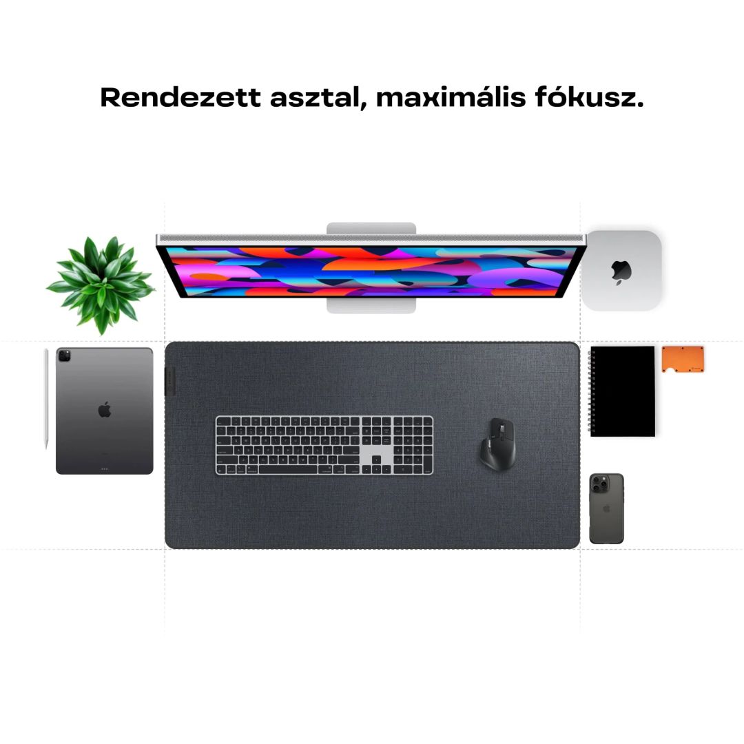 ARTIMO Loom Series L Egérpad Dark Grey