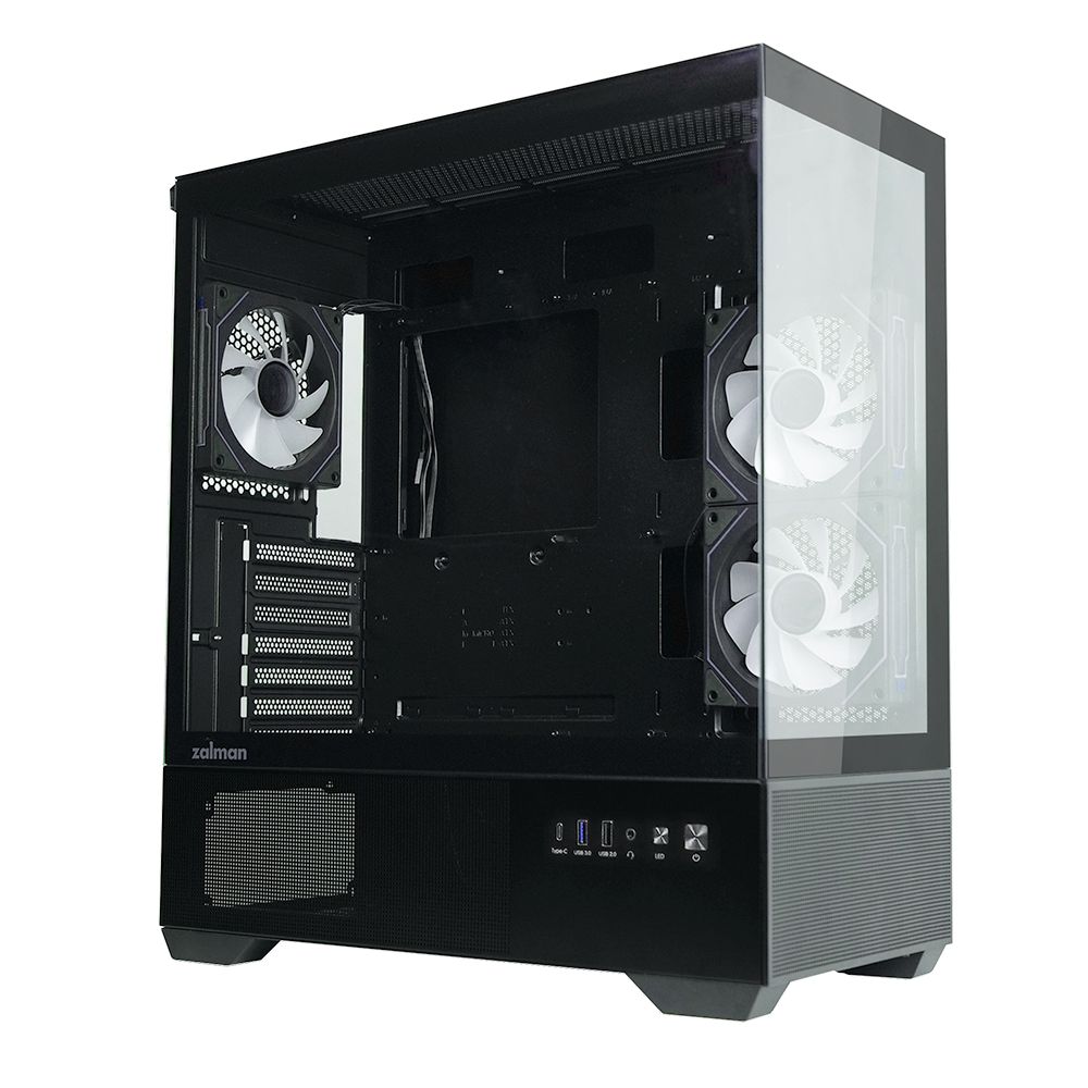 Zalman Chronix V2 RGB Tempered Glass Black