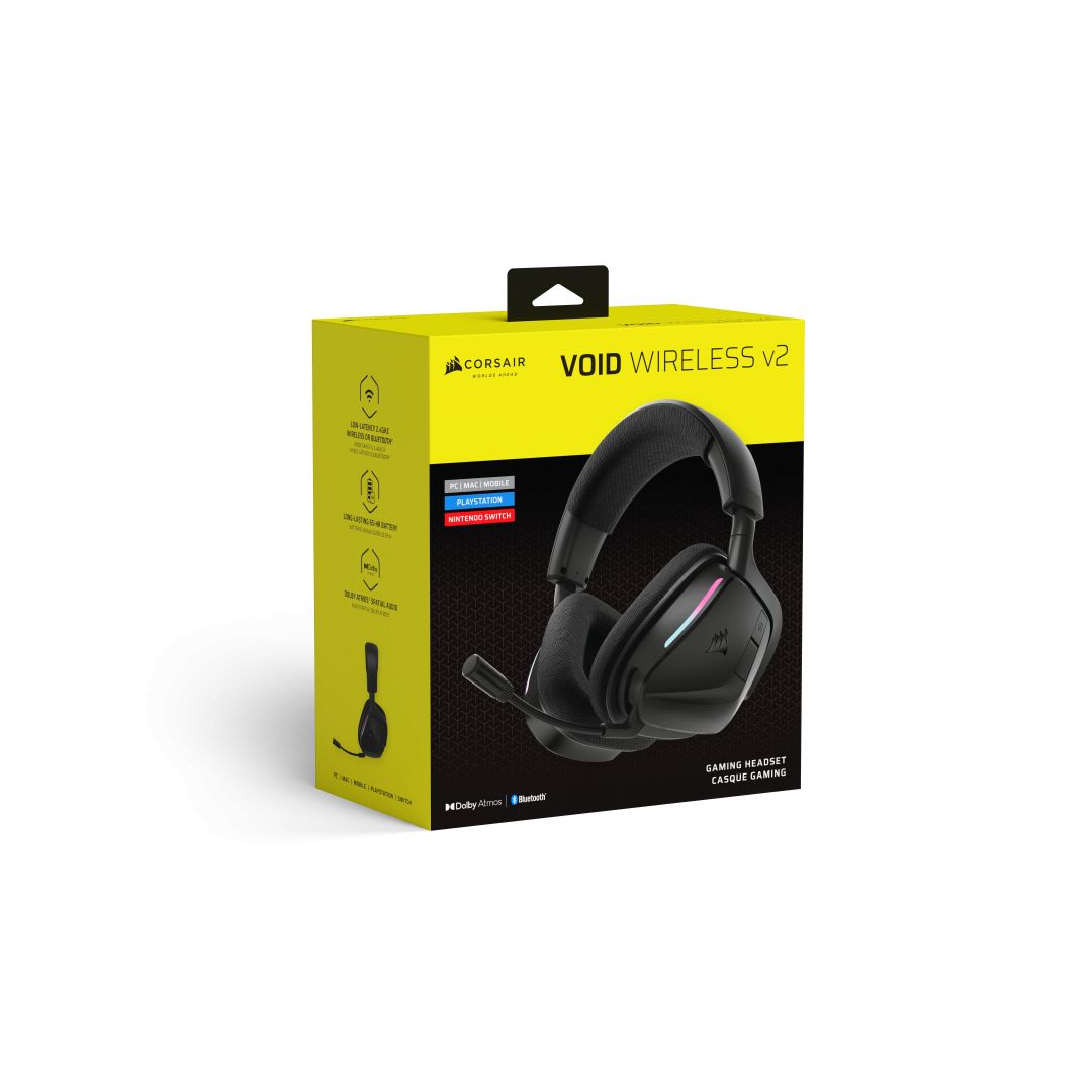 Corsair Void Wireless Bluetooth v2 Gaming Headset Carbon