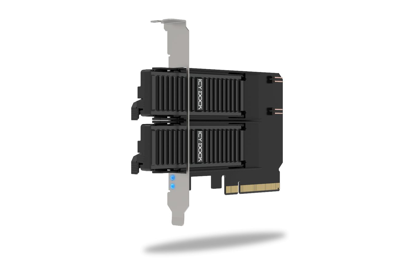 IcyDock MB312M4P-B ExpressSlot Core