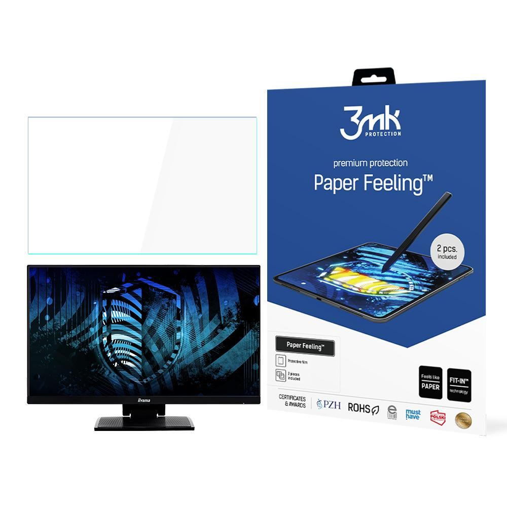 3mk Paper Feeling védőfólia rajzoláshoz iiYama PROLITE T2454MSC-B1AG