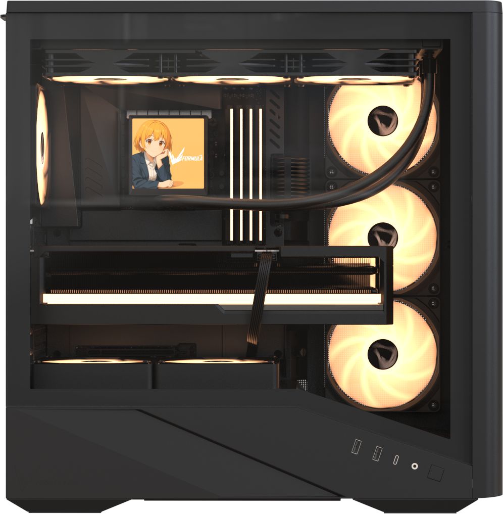 Formula Air Power G9 Duo PA Tempered Glass Black