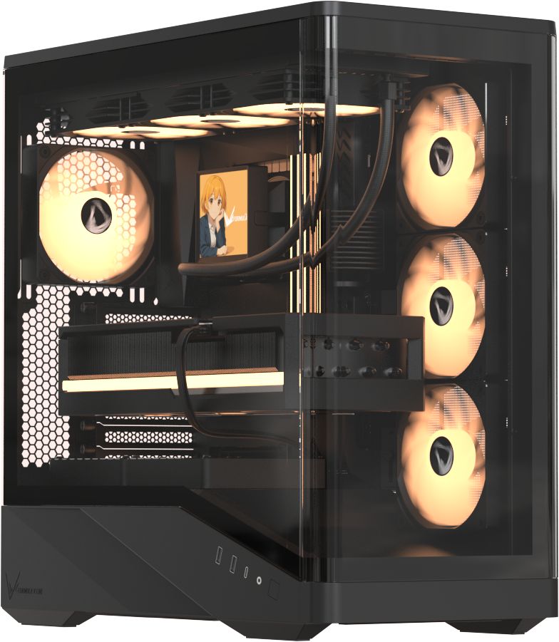 Formula Crystal U9 PA Tempered Glass Black