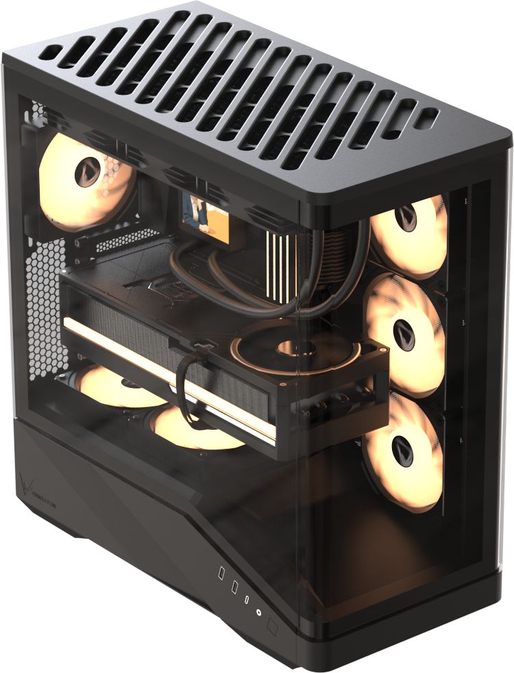 Formula Crystal U9 PA Tempered Glass Black