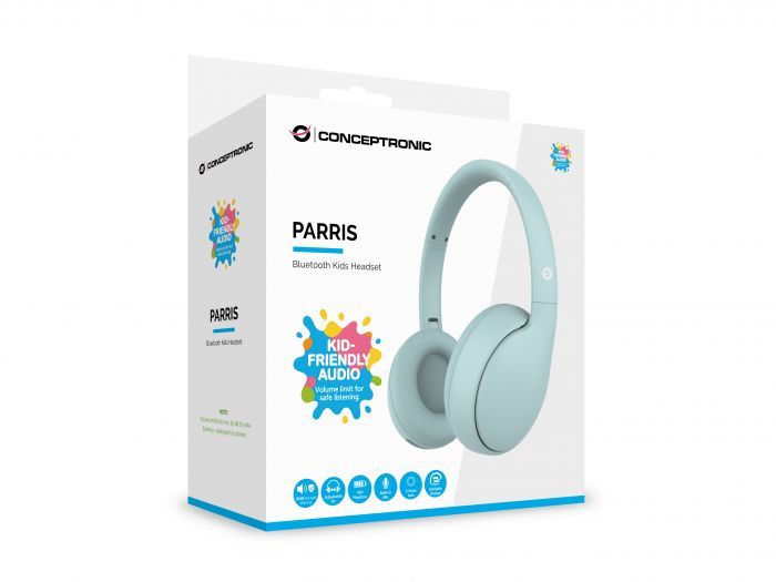Conceptronic  PARRIS04B Bluetooth Kids Headset Blue